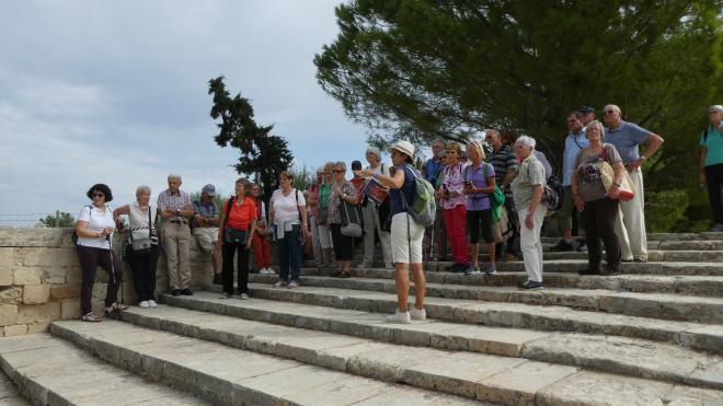 Die Wangener Reisegruppe des Bürgerforums auf Kreta 2019