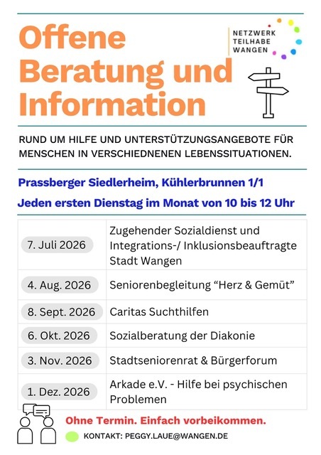 Bild offene Beratung